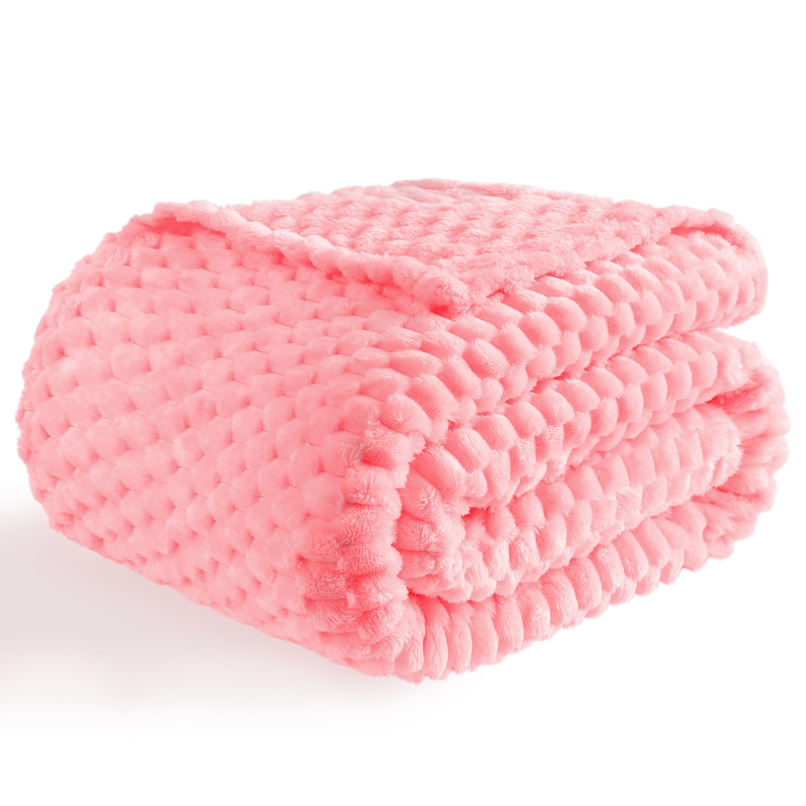 Bnuitland Light Yellow Flannel Throw Blanket (50X40 inches), 300 GSM Fleece Cozy Warm Soft Lightweight Bed Sofa Blanket for Babys and Pets, Suitable for All Seasons