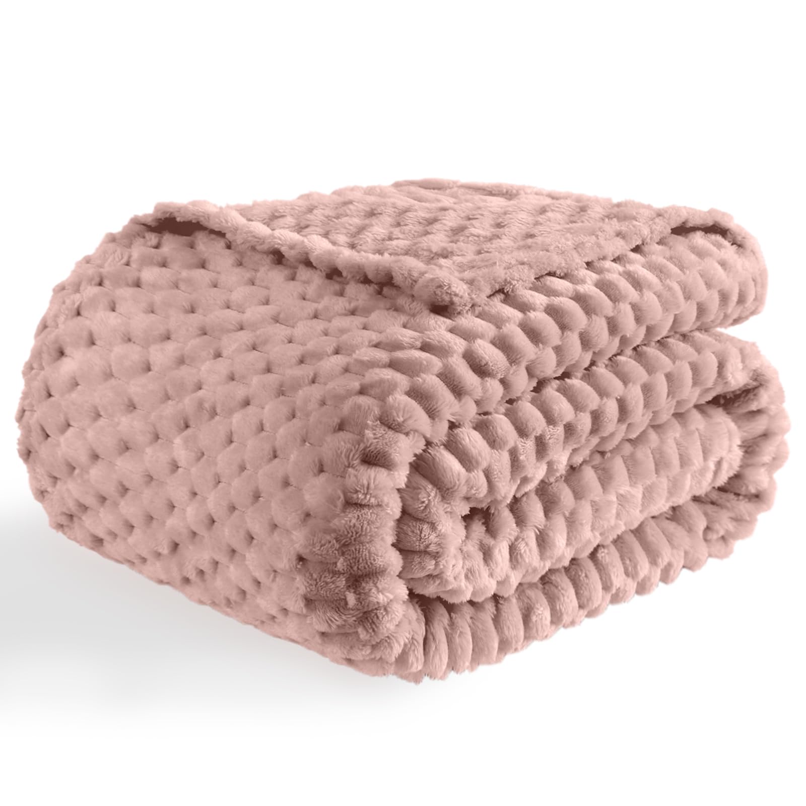 Bnuitland Light Yellow Flannel Throw Blanket (50X40 inches), 300 GSM Fleece Cozy Warm Soft Lightweight Bed Sofa Blanket for Babys and Pets, Suitable for All Seasons