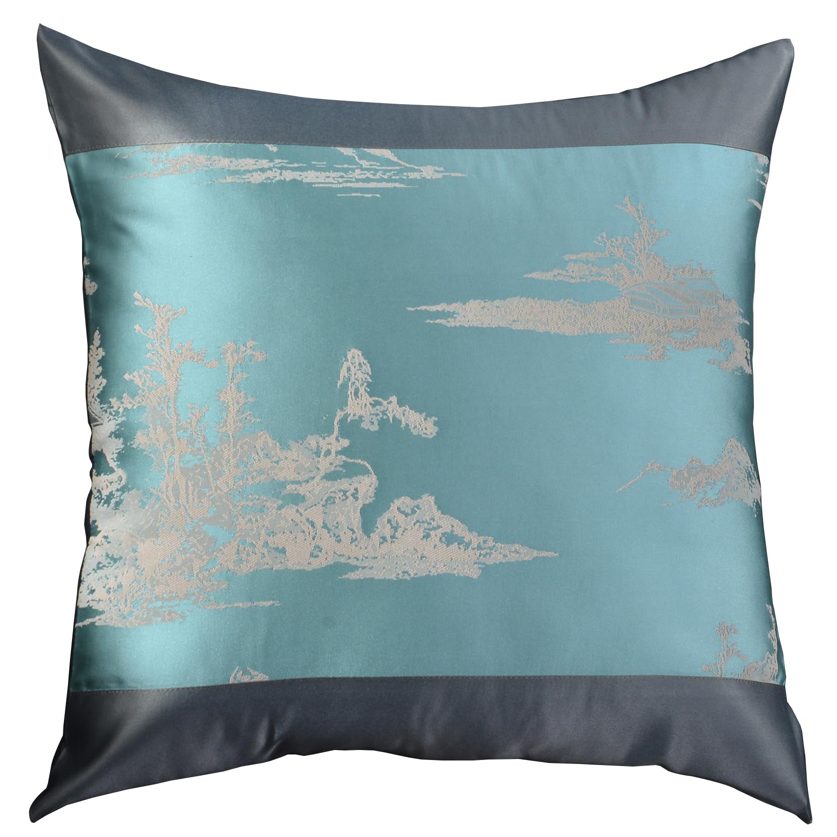 Chinese Style Bed Runner Scarf, Color Woven Jacquard Bedspreads Luxury Bedding Cover Decor for Hotel Wedding Room, Khaki Gold, 50 * 240cm for 1.8m Bed