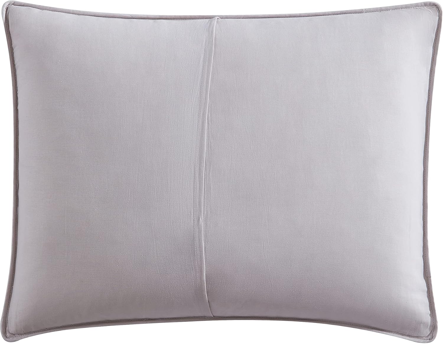 Tommy Bahama - Standard Sham, Soft & Lightweight Cotton Pillow Cover with Envelope Closure, Quilted Bedding with Reversible Design, Pack of 1 (Molokai Grey, 21" x 27")