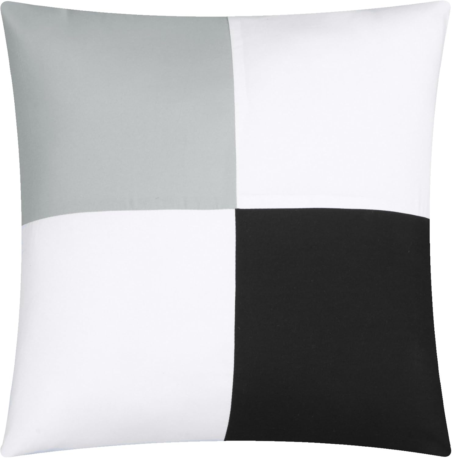 Chic Home Black Bed in a Bag Comforter Set, King Size (24 Pieces), Danielle - Pintuck Embroidery Colorblock Bedding - Comforter, Sheets, Shams, Bed Skirt, Pillowcases, Valances, Curtain Ties & Pillows