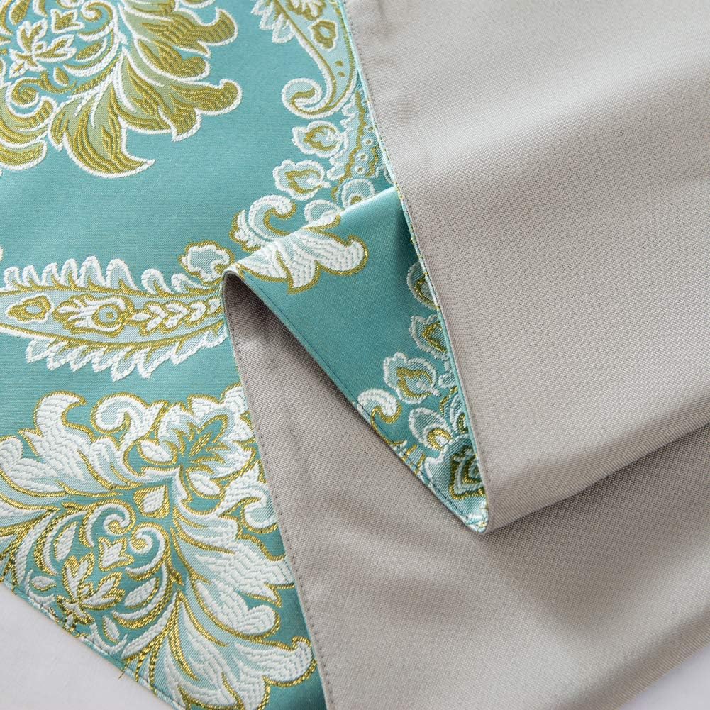 Twelve Queen Bed Scarf Bedding Scarves Light Green Bed Runner Bedspreads for Home Hotel Decorations 19.7x82.7in for 150cm Bed