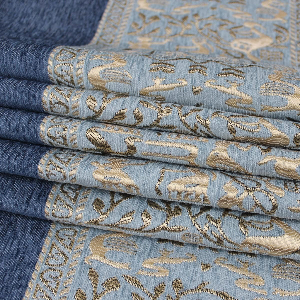 AMBERIS Chenille Bed Runner, Durable Decorative Bed Scarf for Home and Hotel (Pillowcases Sold Separately)