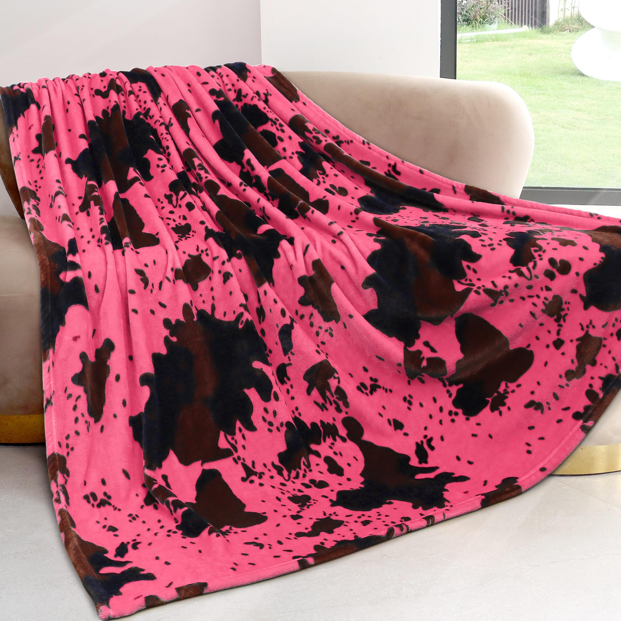 Fleece Throw Blanket for Bed Couch - Soft Cozy Teal Fleece Blanket Bedding for House Bedroom Living Room Decor, Turquoise Teal Gifts for Women 50"x60", Lightweight, All Seasons