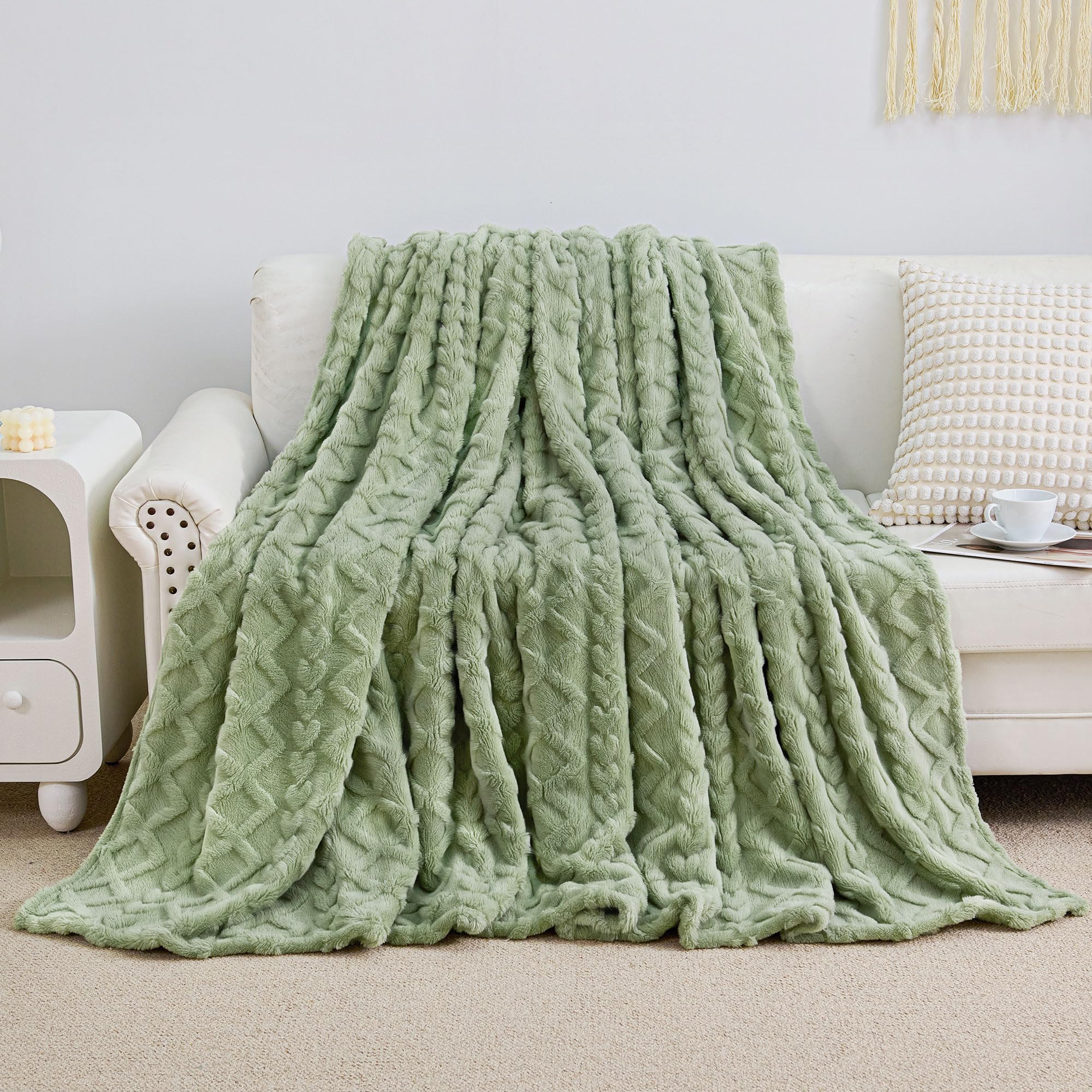 Aganear Fleece Throw Blanket