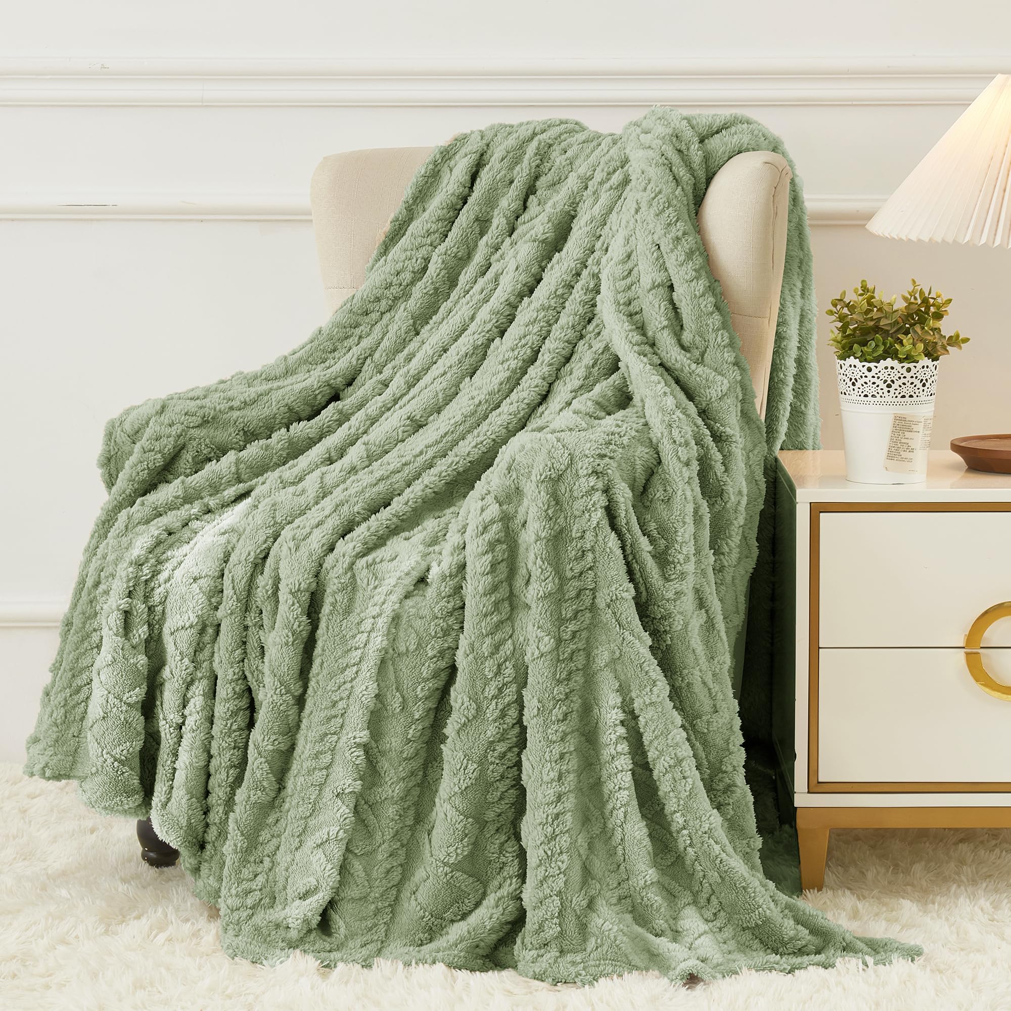 Aganear Fleece Throw Blanket